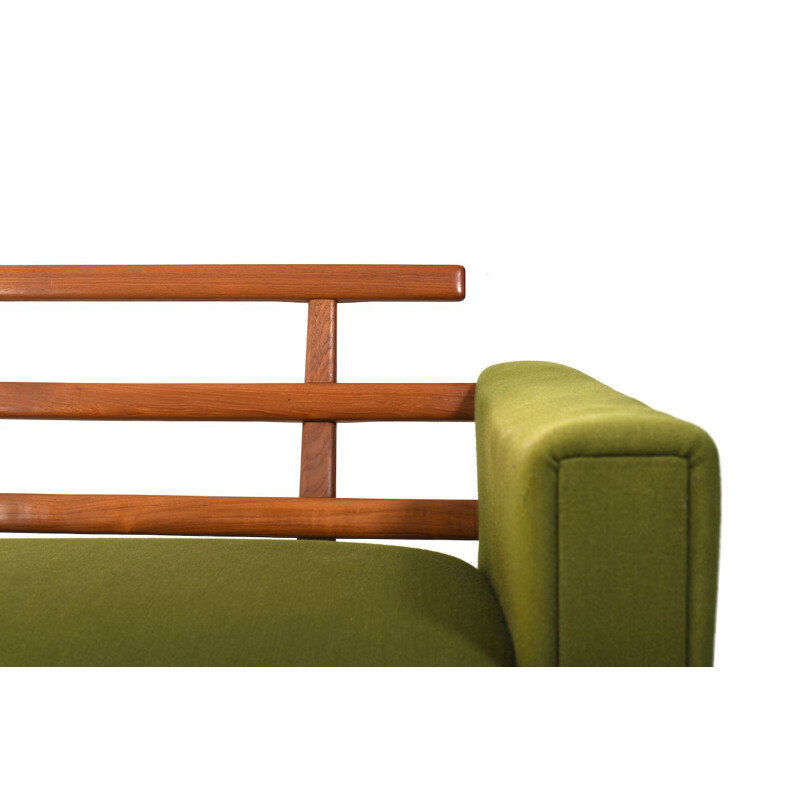 Vintage Teak 4-Seater Sofa, Danish 1950s