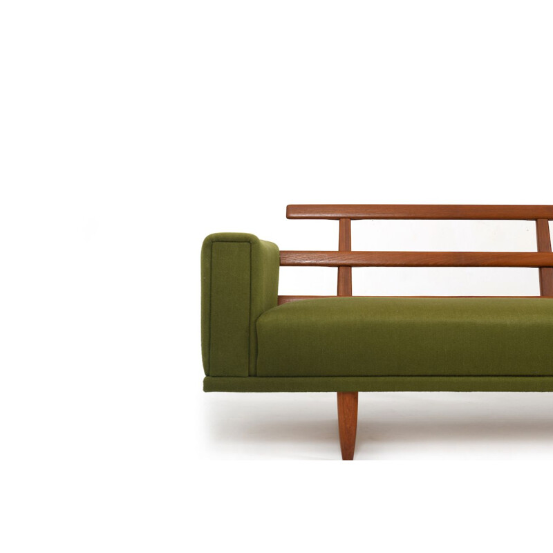 Vintage Teak 4-Seater Sofa, Danish 1950s