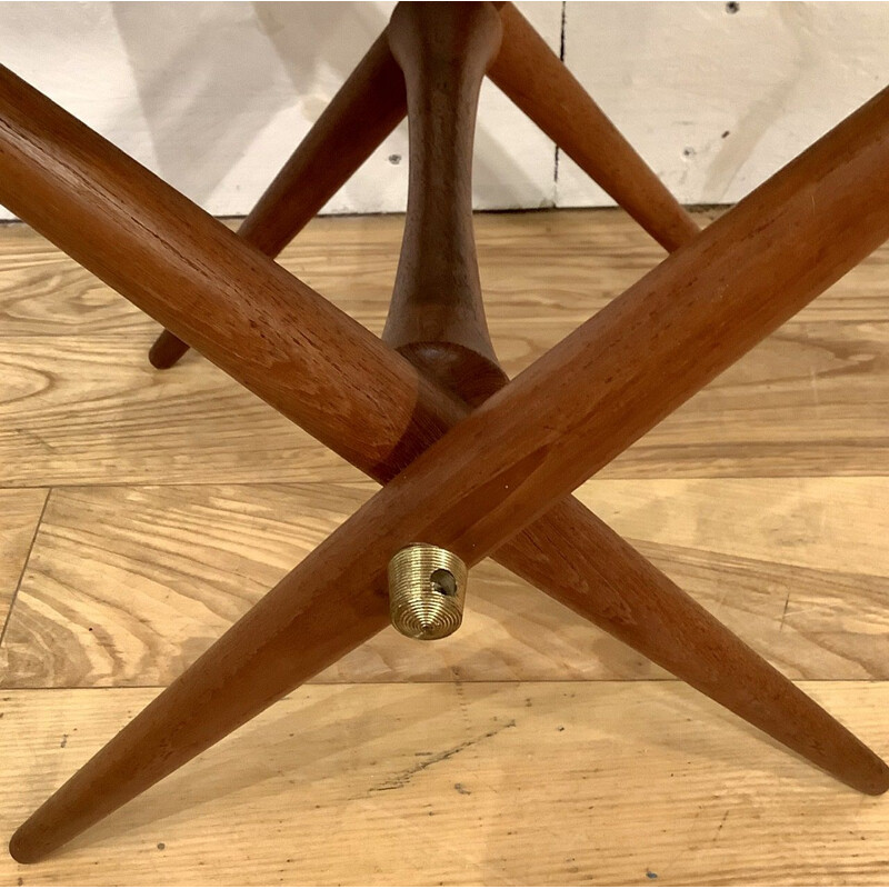 Tavolino vintage in teak di Jens H Quistgaard per Dansk, Danimarca 1960