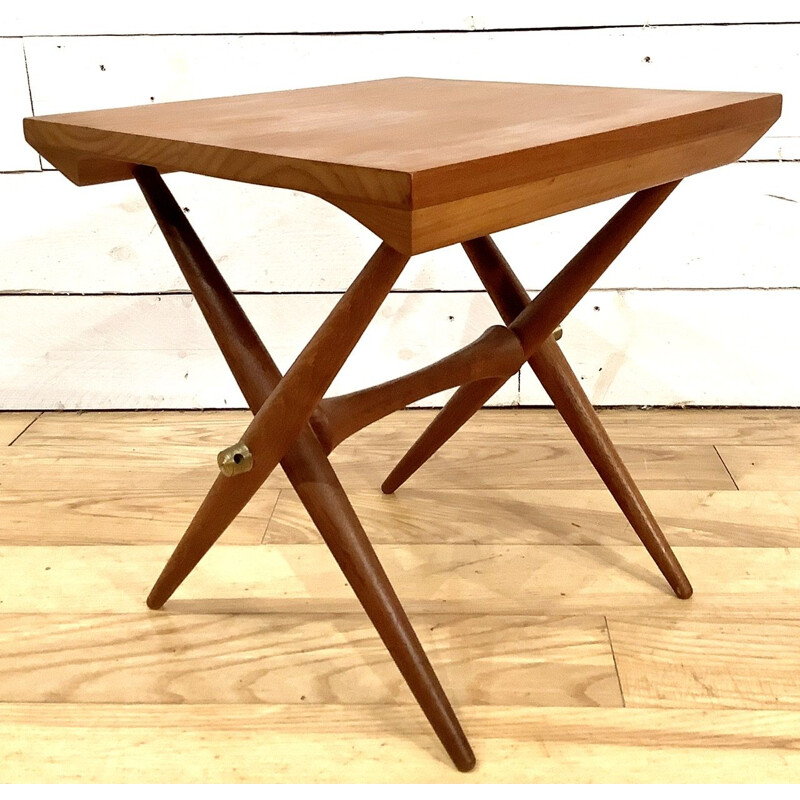 Tavolino vintage in teak di Jens H Quistgaard per Dansk, Danimarca 1960