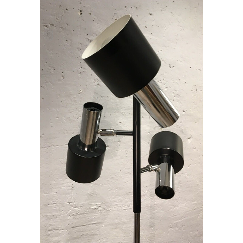Vintage 3 spot lamp by Hammerborg for Fog & Morup 1970s