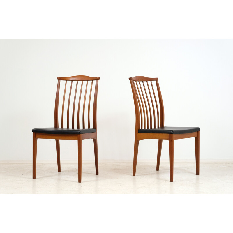 Pair of vintage teak chairs, Sweden 1960s