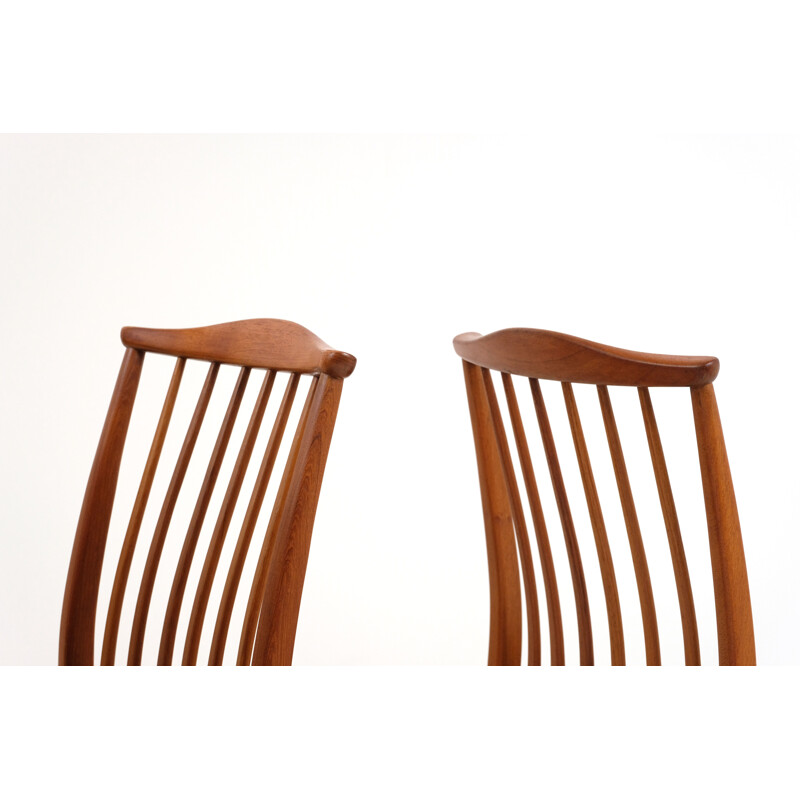 Pair of vintage teak chairs, Sweden 1960s