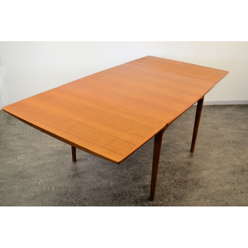 Table à rallonges Cado scandinave en teck, Arne VODDER - 1950