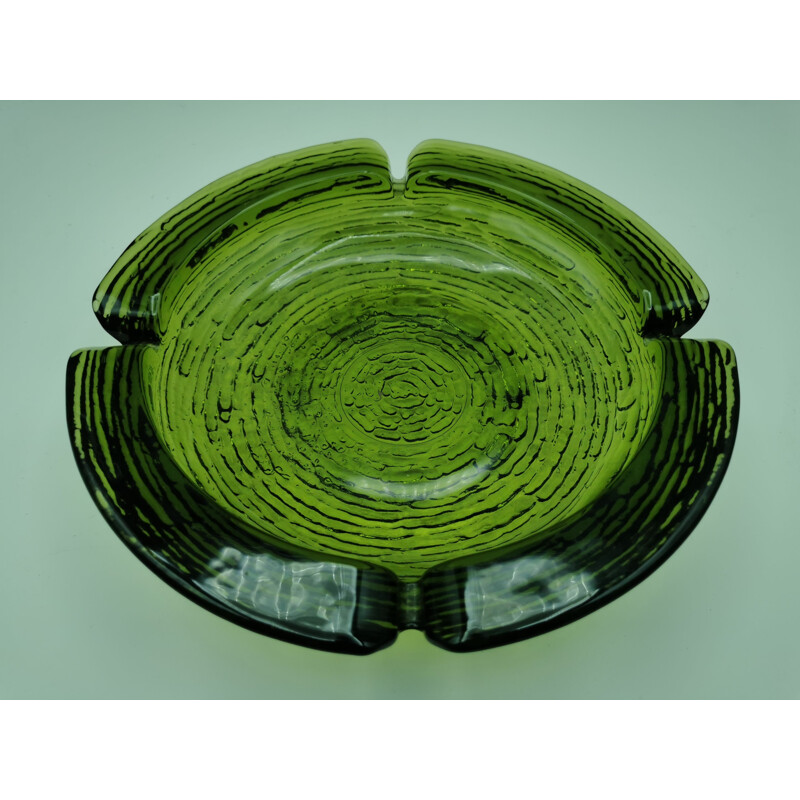 Vintage glass ashtray by Anchor Hocking, USA 1960