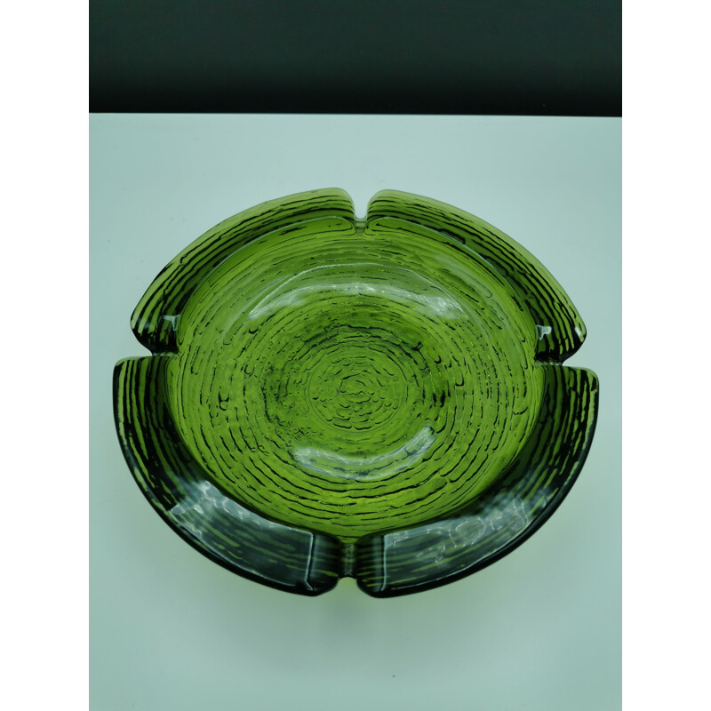 Vintage glass ashtray by Anchor Hocking, USA 1960