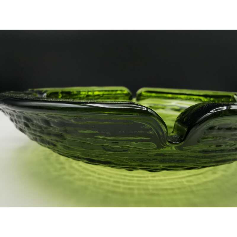 Vintage glass ashtray by Anchor Hocking, USA 1960