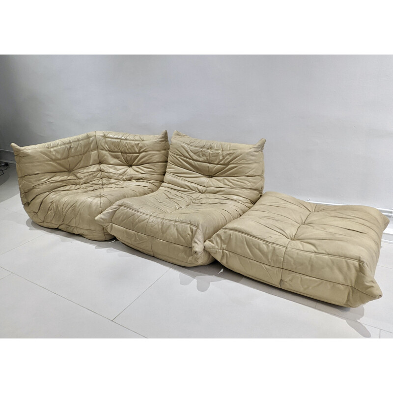 Vintage Togo lounge set by Michel Ducaroy for Ligne Roset