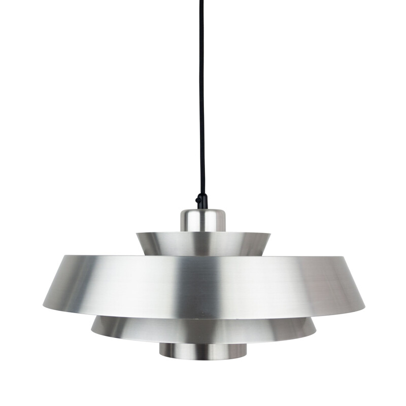 Vintage pendant lamp Nova by Jo Hammerborg Fog & Morup, Denmark 1963s