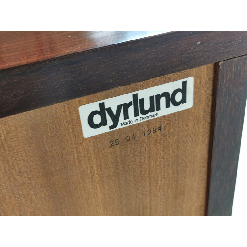 Armoire de bureau vintage en palissandre par Dyrlund, Danemark 1990