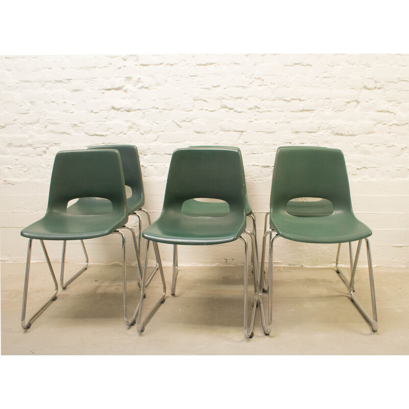 Set of 6 vintage chairs by Marko, Netherlands