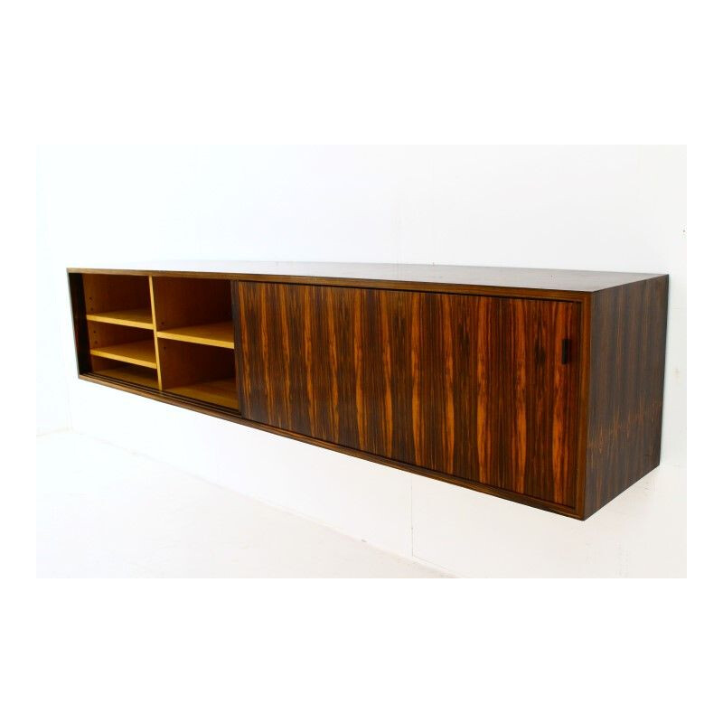 Large vintage floating cabinet by Florence Knoll, Belgium 1970s
