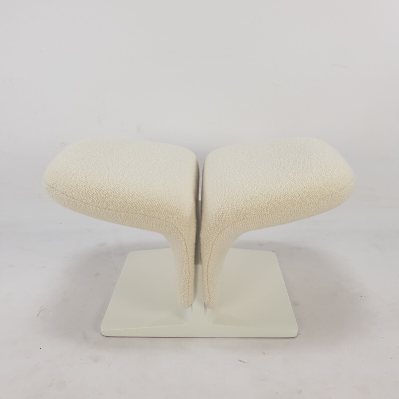 Fauteuil vintage Ribbon et pouf de Pierre Paulin pour Artifort 1960