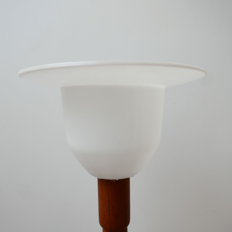 Vintage-Stehlampe aus Teakholz, Dänemark 1970