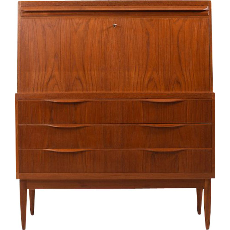 Vintage Fine Secretary by Erling Torvits for Klim Mobelfabrik, Danish 1960s