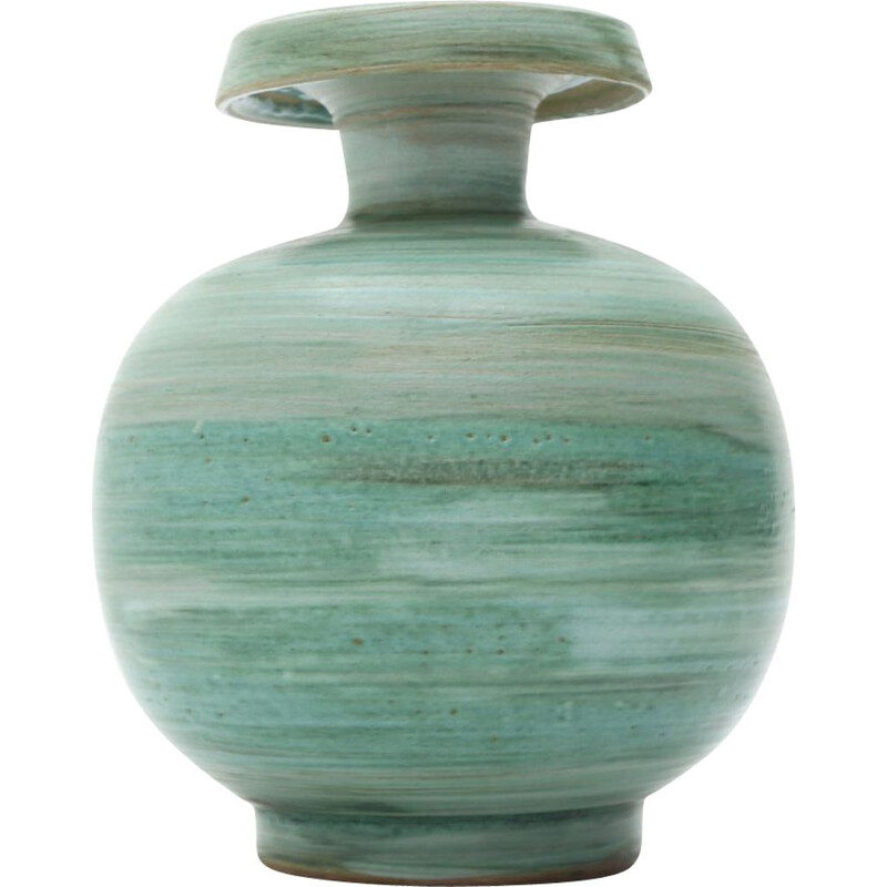 Futuristische Vintage-Vase aus Keramik 1930