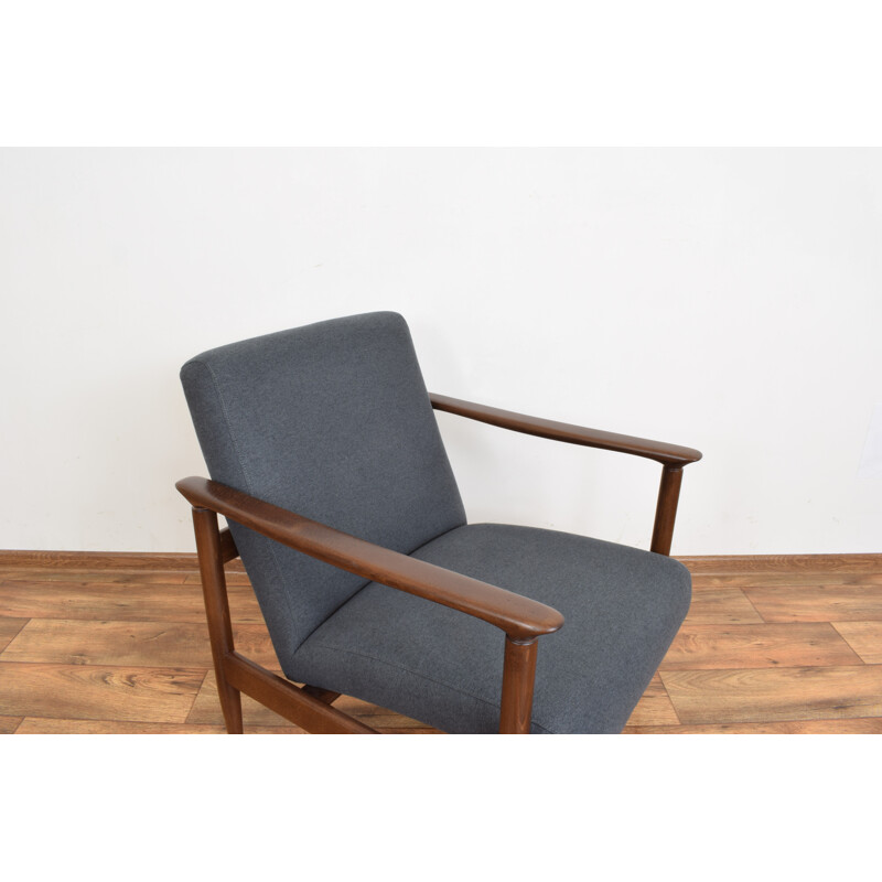 Pair of vintage Armchairs by Edmund Homa, Polish 1960s