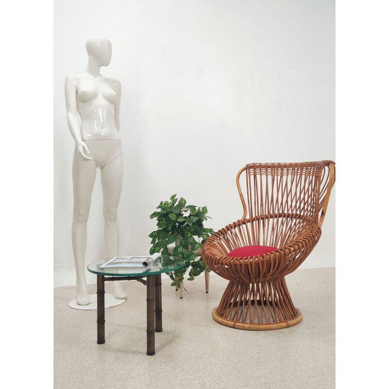Vintage Margherita chair by Franco Albini 1950s