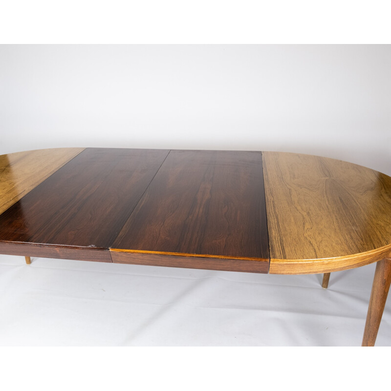 Vintage rozenhouten tafel, Deens 1960