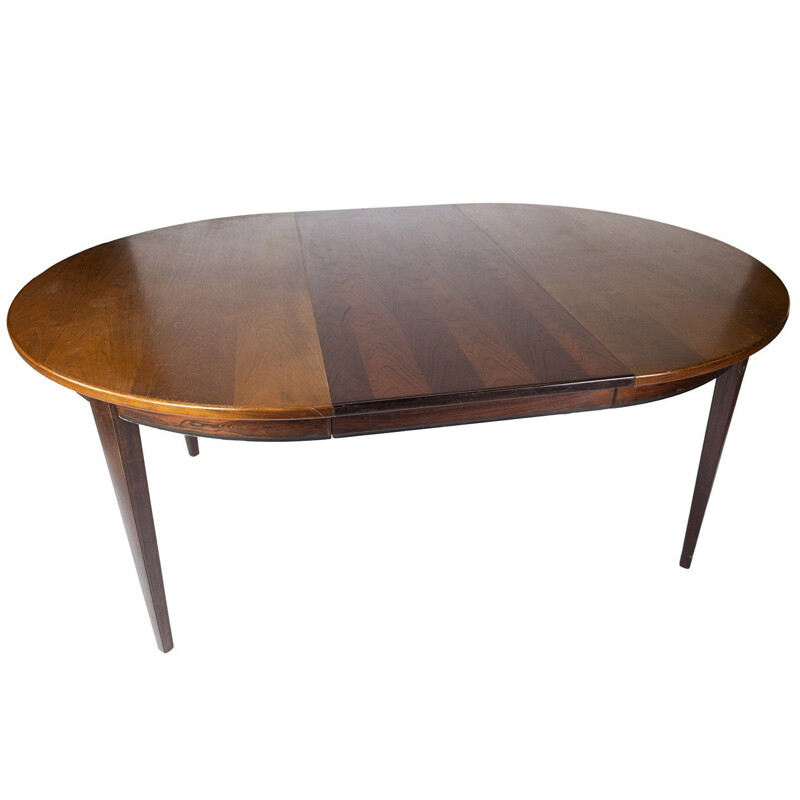 Vintage rosewood dining table by Omann Junior 1960s