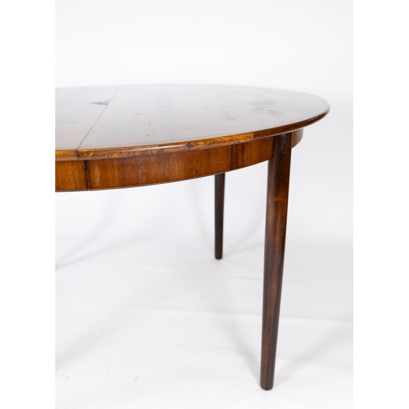 Vintage rosewood dining table by Arne Vodder 1960s