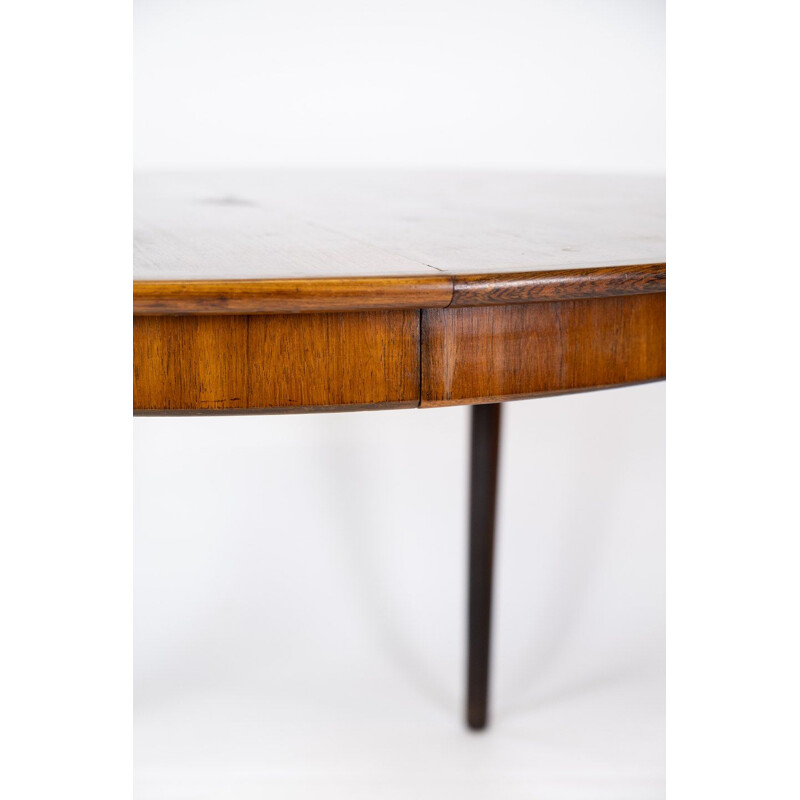 Vintage rosewood dining table by Arne Vodder 1960s