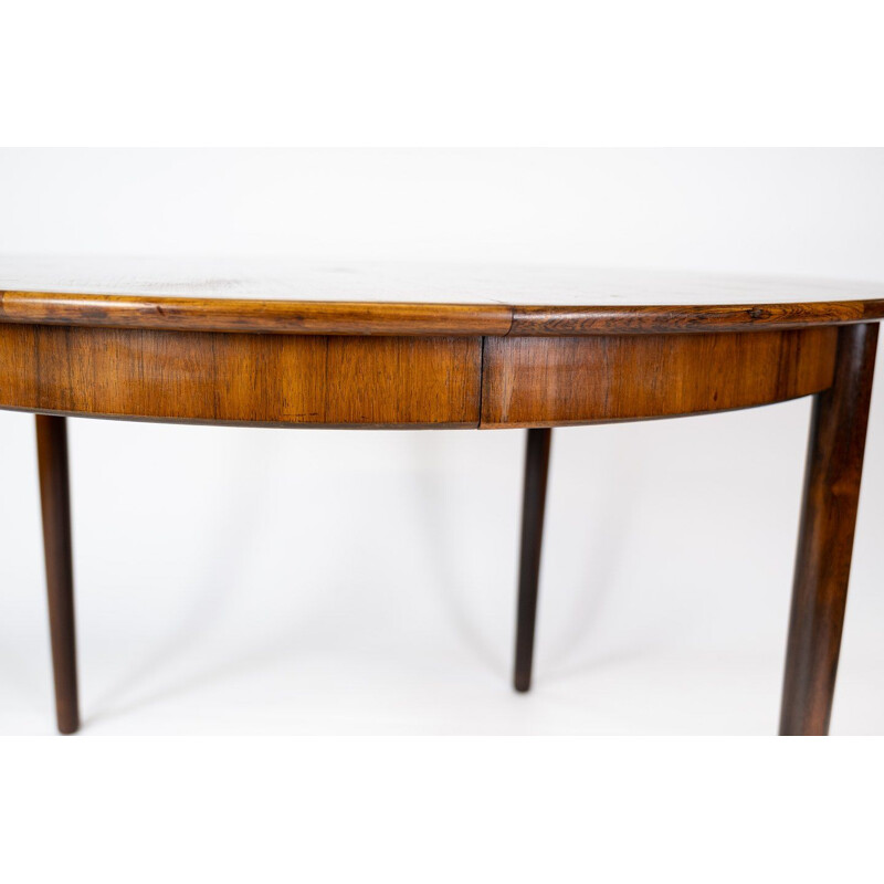 Vintage rosewood dining table by Arne Vodder 1960s