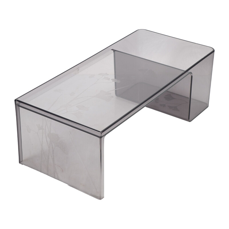 Vintage Transparent Usame Couch Table by Patricia Urquiola for Kartell