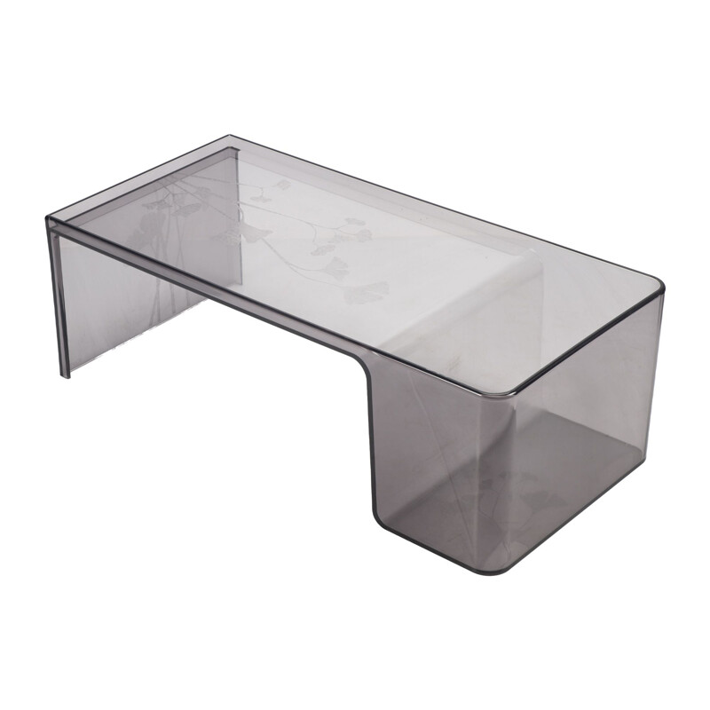 Vintage Transparent Usame Couch Table by Patricia Urquiola for Kartell