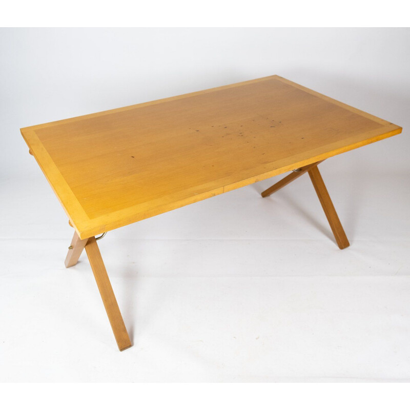 Tavolo vintage in legno chiaro di Poul Cadovius, 1960