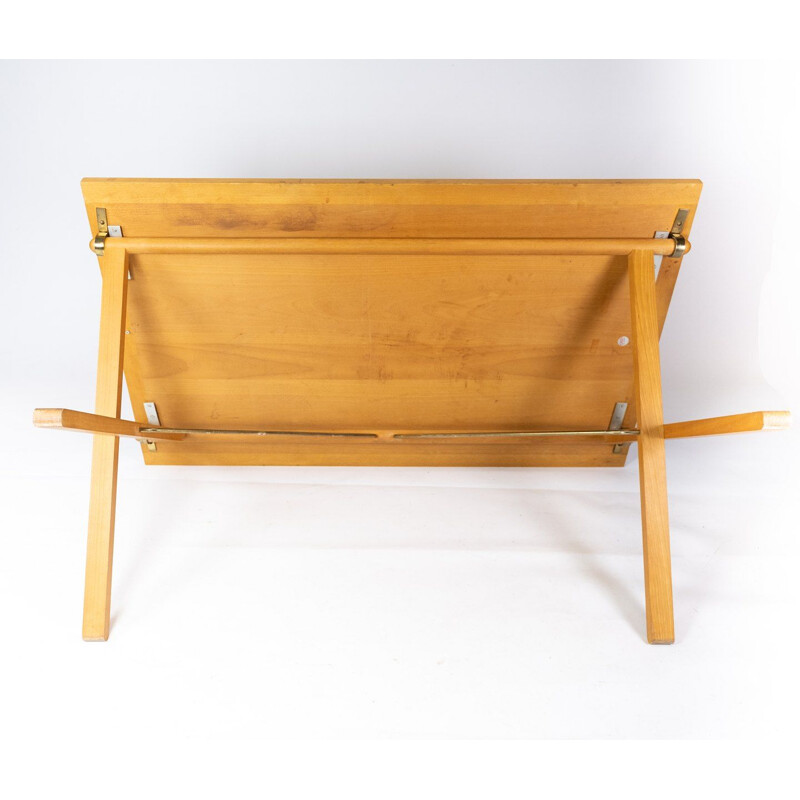 Vintage-Tisch aus hellem Holz von Poul Cadovius, 1960