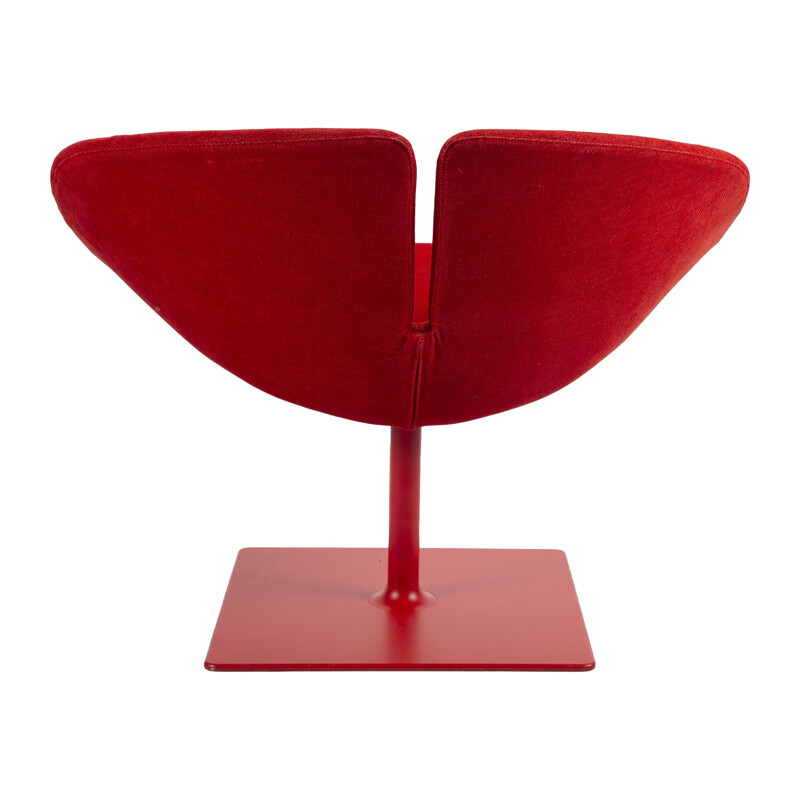 Vintage Red Fjord Swivel Chair by Patricia Urquiola for Moroso