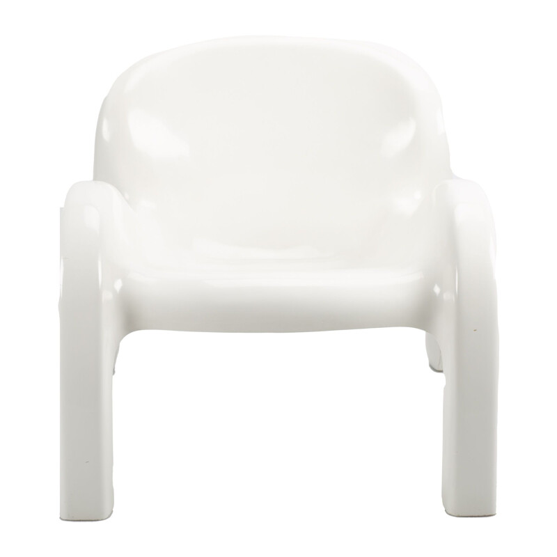 Vintage White GN2 Chair by Peter Ghyczy for Reuter's Form and Life