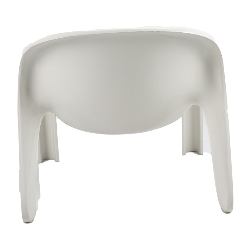 Silla blanca vintage GN2 de Peter Ghyczy para Reuter's Form and Life