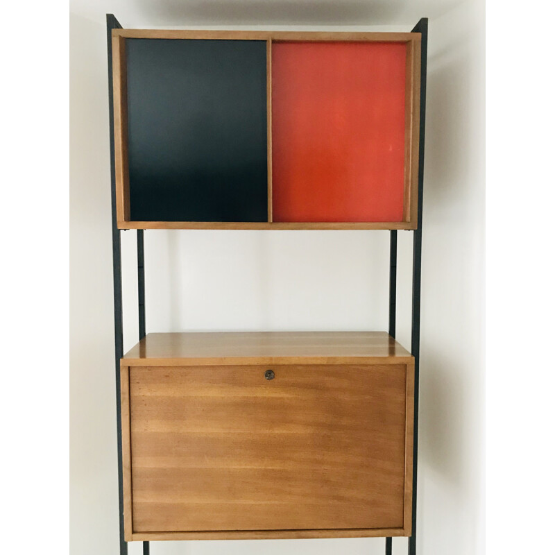 Vintage Modular secretary by George Frydman for Efha, France 1950s