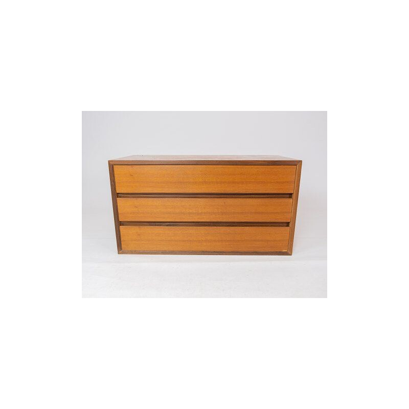 Vintage Wandschrank aus Teakholz, Dänisch 1960