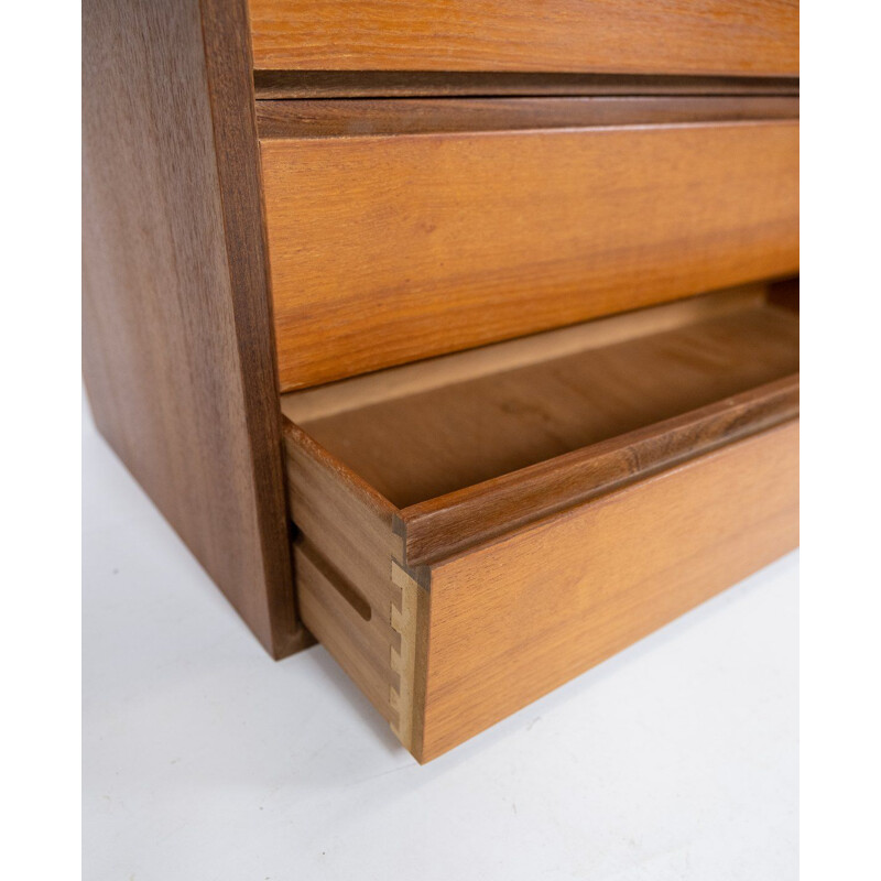 Vintage Wandschrank aus Teakholz, Dänisch 1960