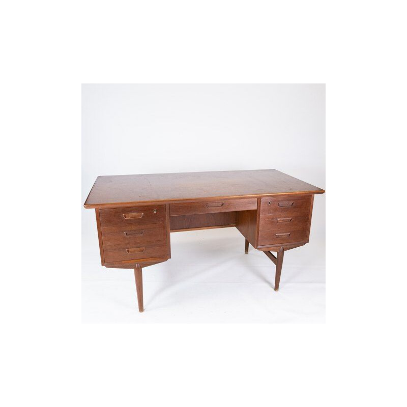 Scrivania vintage in teak, Danimarca 1960