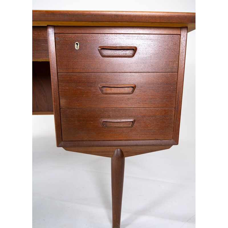 Scrivania vintage in teak, Danimarca 1960