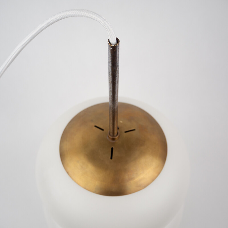 Vintage pendant lamp Peanut by Bent Karlby & Lyfa, Danish 1946s