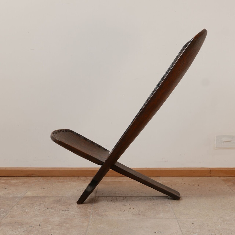 Chaise vintage "Birthing", Afrique 1980