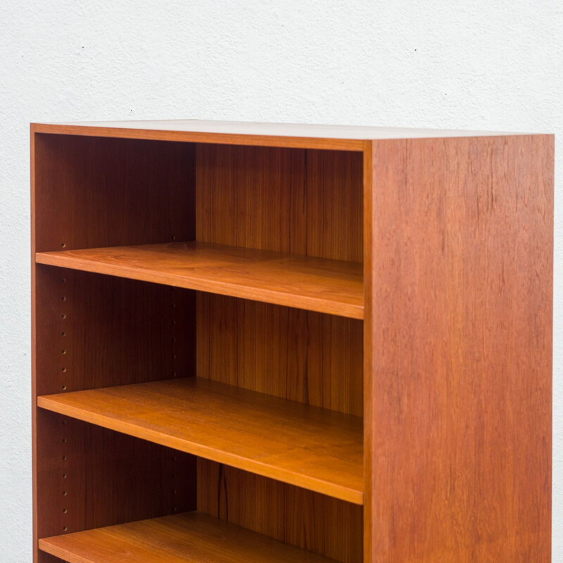 Vintage teak bookcase by Deutsche Werkstätten 1960s