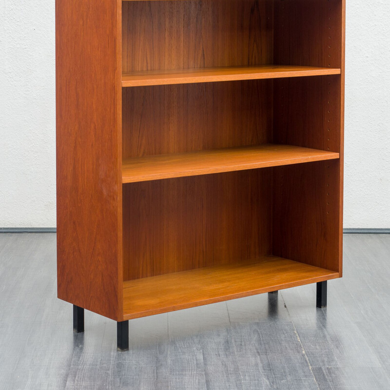 Vintage teak bookcase by Deutsche Werkstätten 1960s