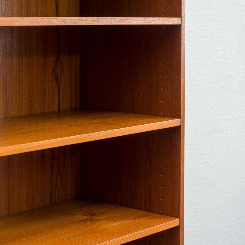 Vintage teak bookcase by Deutsche Werkstätten 1960s