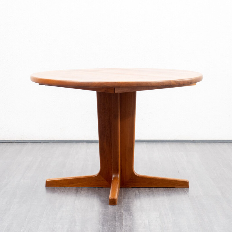 Vintage dining table teak, Danish 1970s