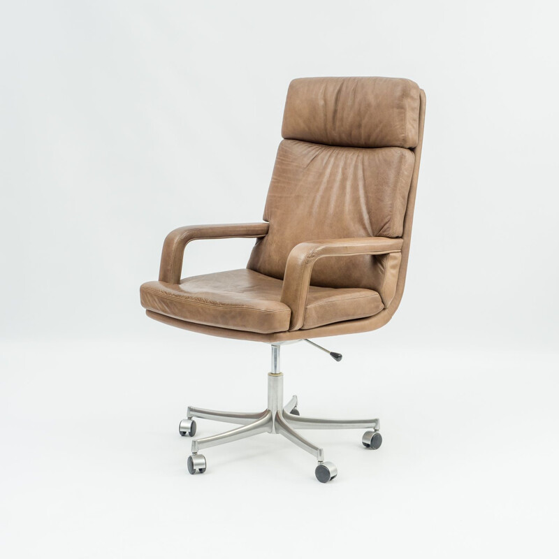 Vintage office chair Bernd Münzebrock for Walter Knoll 1970s