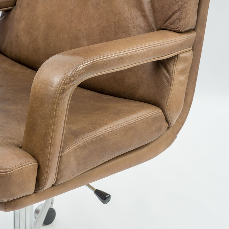 Vintage office chair Bernd Münzebrock for Walter Knoll 1970s