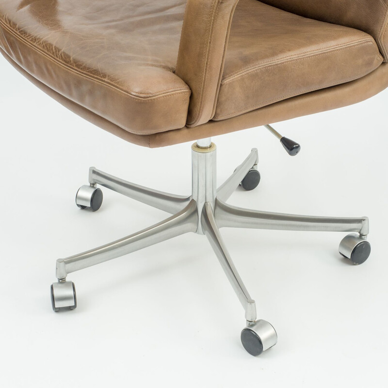 Vintage office chair Bernd Münzebrock for Walter Knoll 1970s