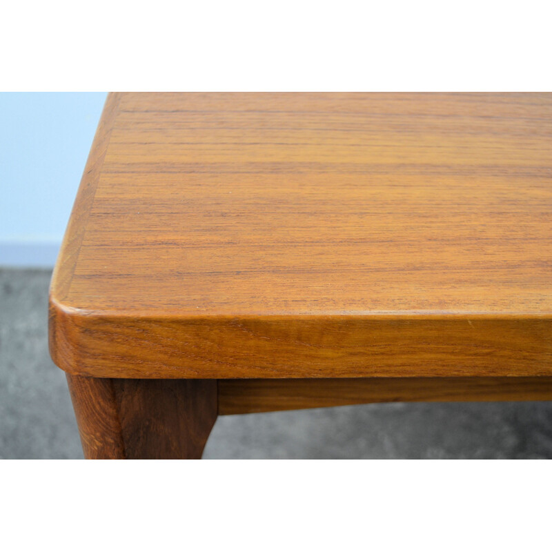 Mid-century Vejle Stole dining table in teak with extensions, Henning KJAERNULF - 1960s