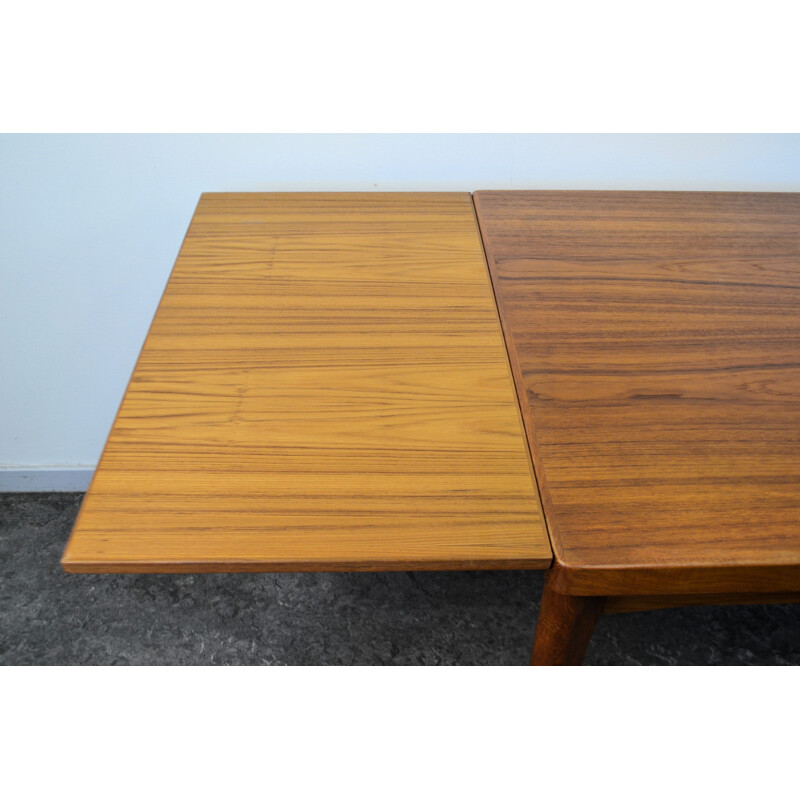 Table à repas scandinave Vejle Stole en bois de teck, Henning KJAERNULF - 1960 